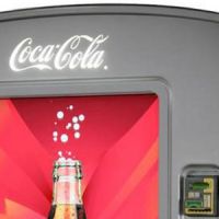 Distributeur Coca Cola avec écran tactile