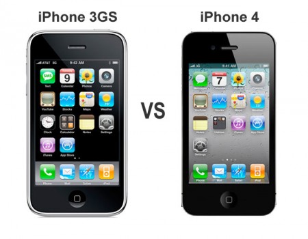 iphone 3gs vs iphone 4